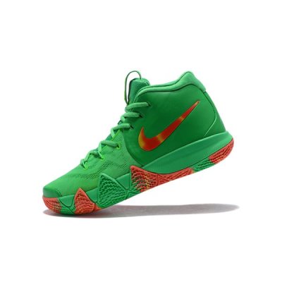 Nike Erkek Kyrie 4 Turkuaz / Kırmızı Basketbol Ayakkabısı Türkiye - CVETM13D